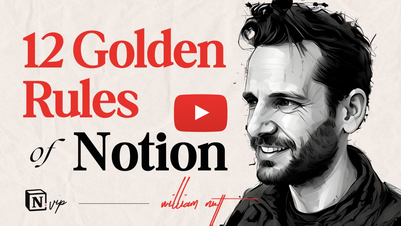 The 12 Golden Rules of Notion